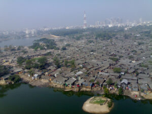 Image associated with the article: Blue Urban Commons: A Cross-Examination  of Water Bodies an  Urban Informality