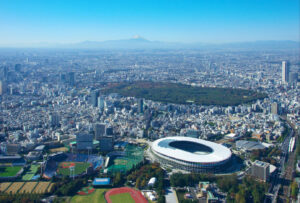 Image associated with the article: The Japan National Stadium: Between Architectural Bigness and Urban Smallness