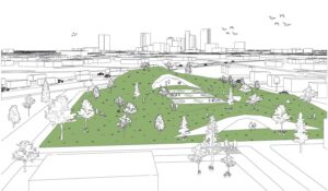 Image associated with the article: Topological Transmutation  of the Urban Heat Island: Experimenting Ecological Urbanistic Intervention of  Public Space in Toledo