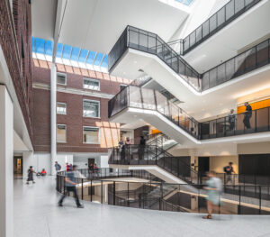 Image associated with the article: Democratic Light:  Daylighting Design and the Tate Hall Building Restoration